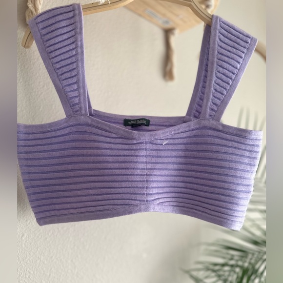 Wild Fable Purple Bandeau/Crop Top - Picture 1 of 11
